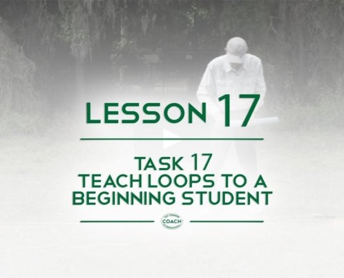 chapter 3 Lesson 17 Fly Fishing CI Task 17 Teach Loops to Beginning Student