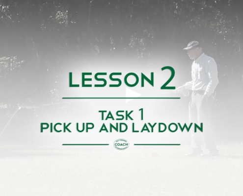 chapter 3 Lesson 2 Fly Fishing CI Task 1 Pick up and six false casts