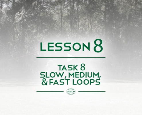 chapter 3 Lesson 8 Fly Fishing CI Task 8 Slow Medium Fast Loops