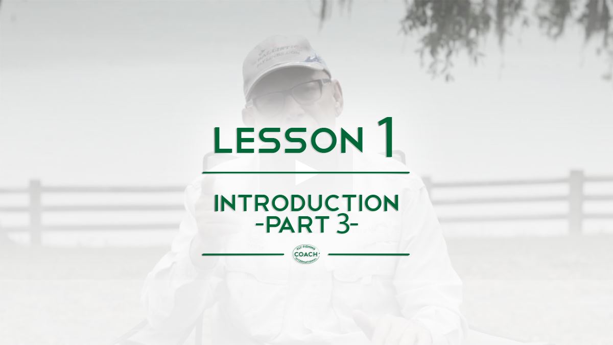 chapter 3 Lesson 1 Fly Fishing Casting Instructor Certification Introduction-Part3
