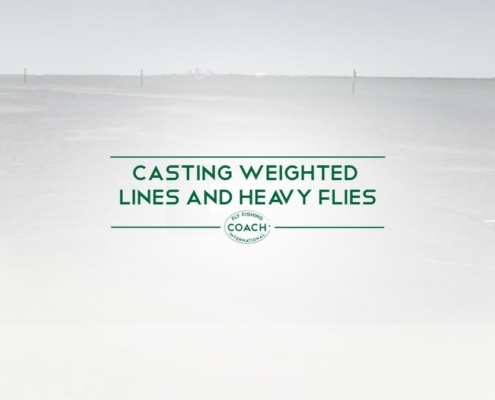 CASTING WEIGHTED LINES AND HEAVY FLIES